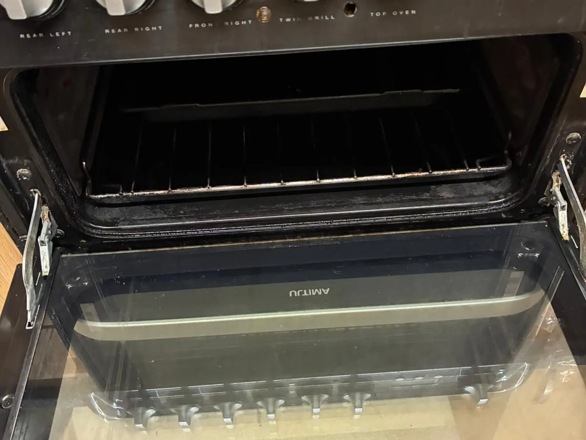 Oven deep clean after cleaning