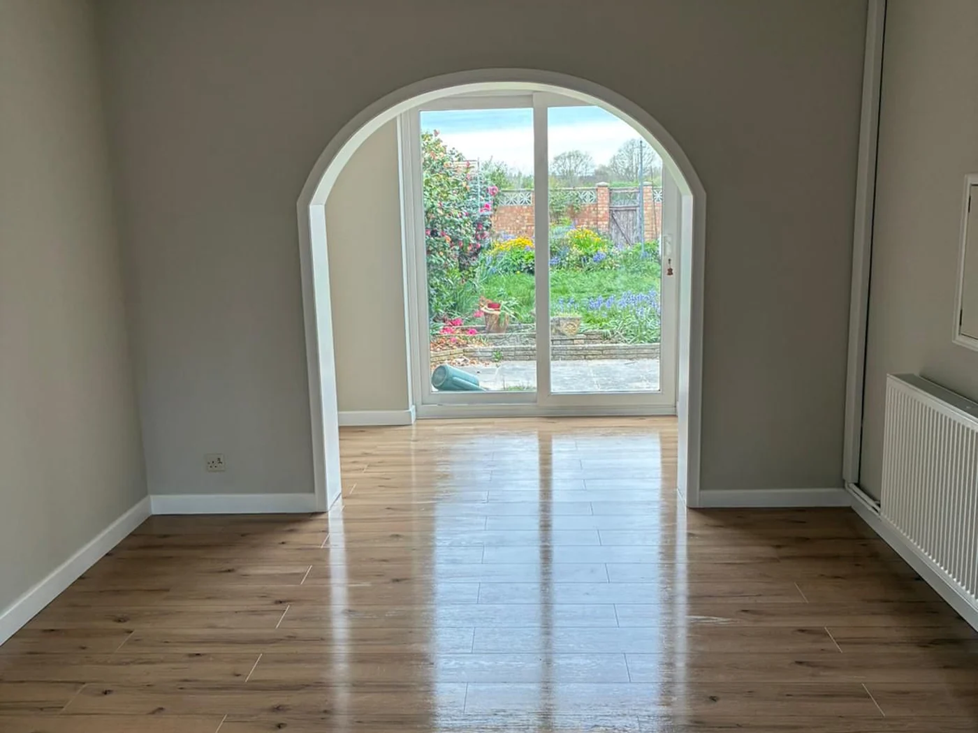 A cleaned room in Sutton Coldfield