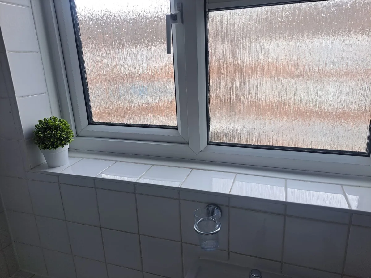 Interior window cleaning